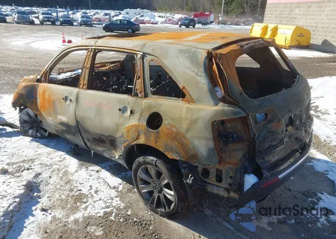 2010 Acura Mdx Advance Package из США, поврежденный, VIN 2HNYD2H52AH520940